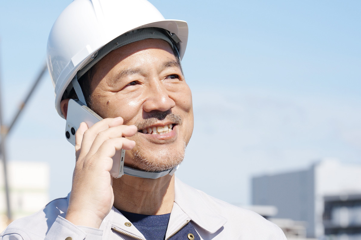 24時間電話対応で安心